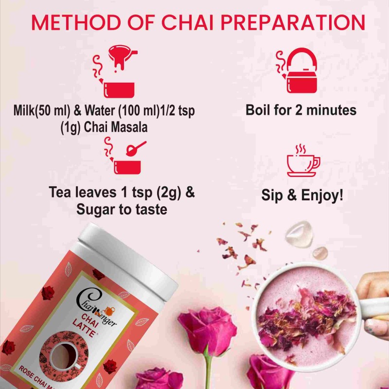 Rose Chai Masala 100 gm: Discover the Benefits of this Exotic Combination!